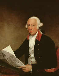 Portrait of James Rivington after a painting by Gilbert Stuart
